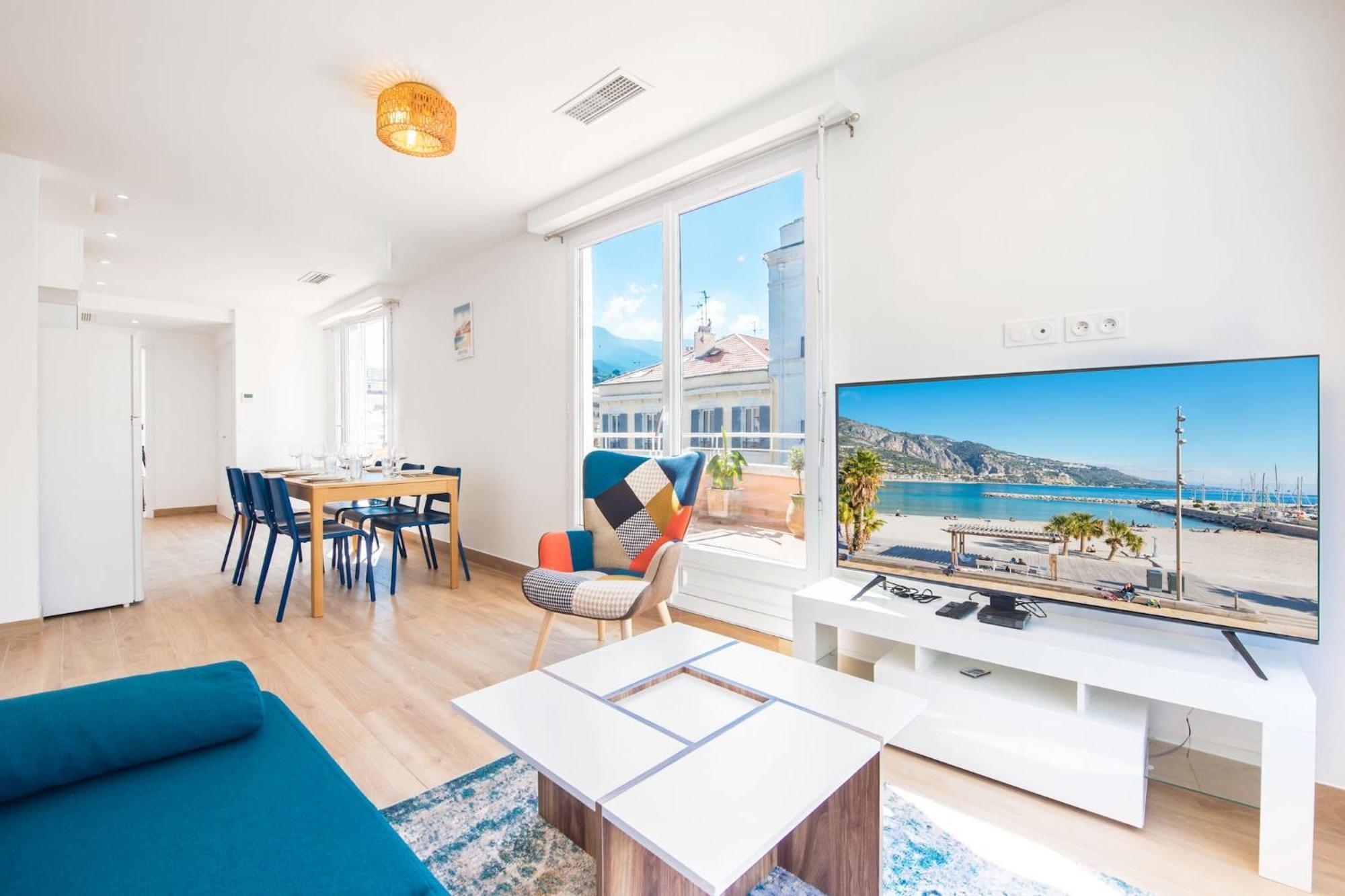 Appartement Gloria Marris à Menton Extérieur photo